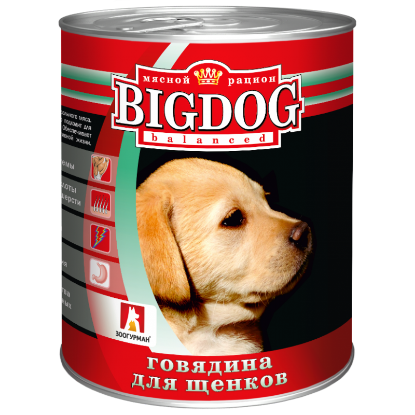 Изображение BIG DOG Щенки 850 ж/б 1/9